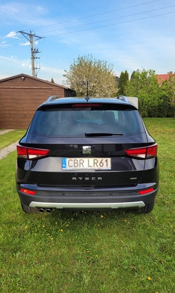 Seat Ateca cena 84000 przebieg: 155000, rok produkcji 2016 z Brodnica małe 211